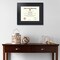 ArtToFrames Collage Photo Picture Frame with 1 - 11x14 inch Openings, Framed in Black with Over 62 Mat Color Options and Regular Glass (CSM-3926-726)